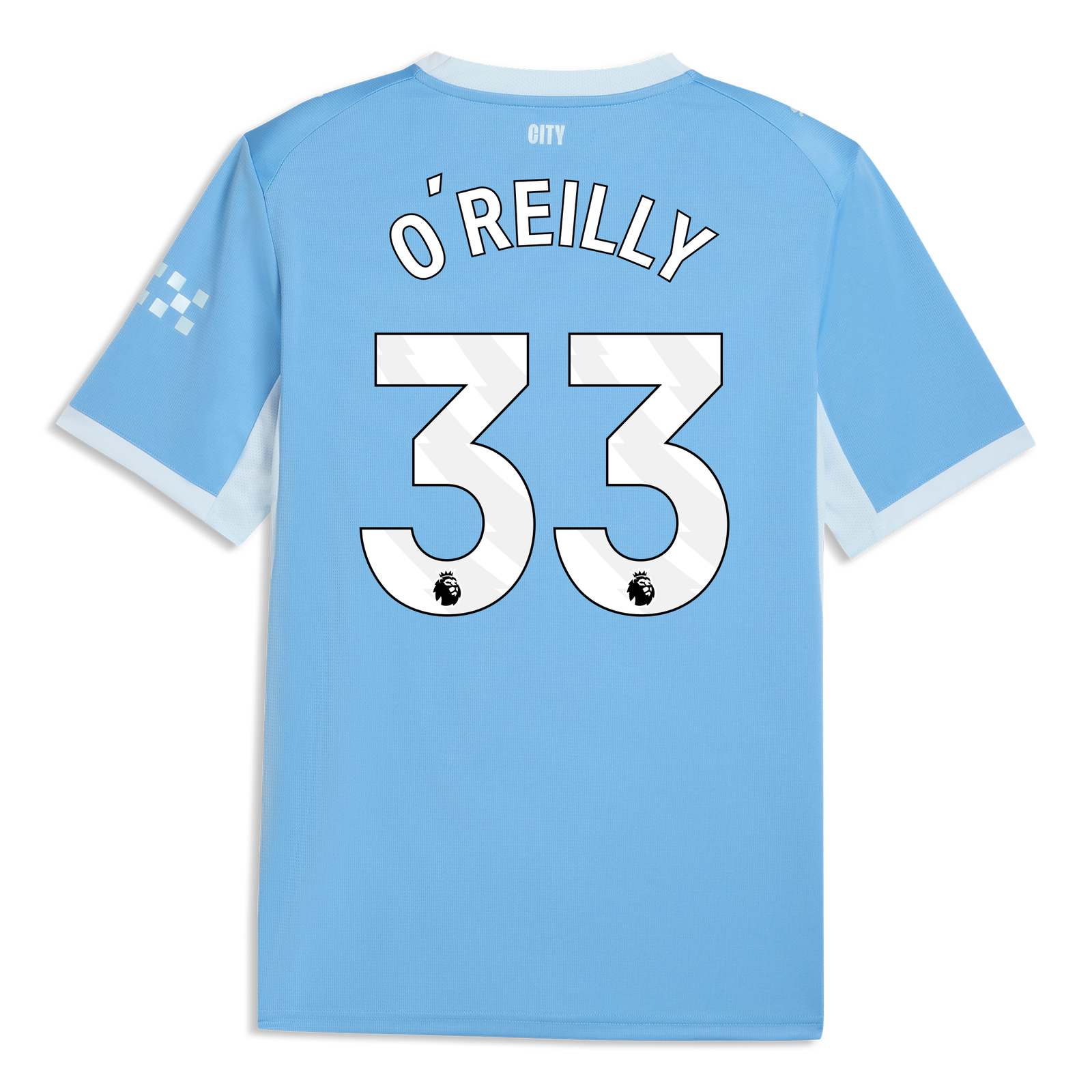 マンチェスター・シティ O'Reilly 33 シャツ Manchester City Home Jersey 2026/27 With O'REILLY 33 Printing