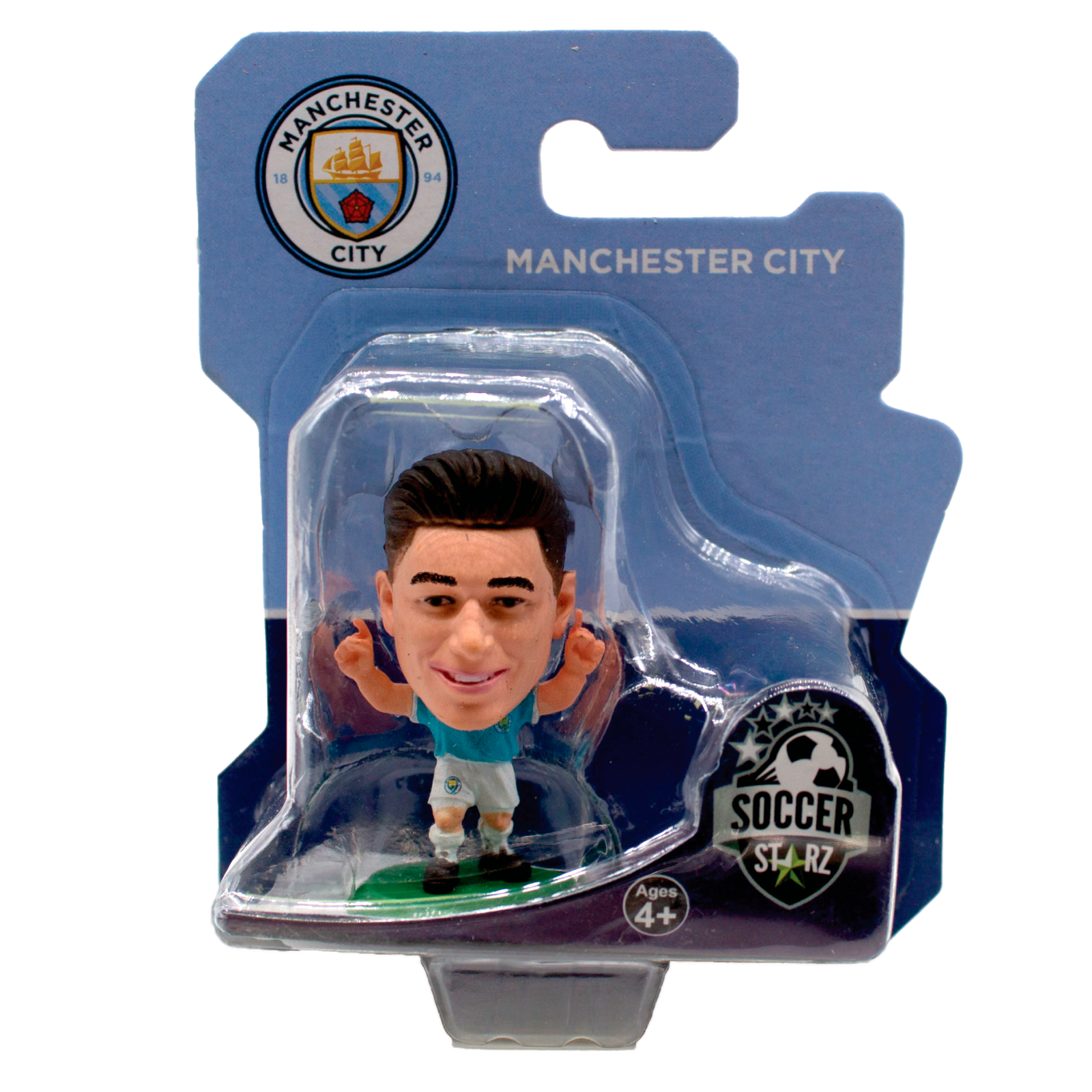 Manchester City SoccerStarz Alvarez Mini Action Figure | Official Man
