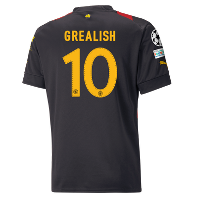 Manchester City Away Jersey 2022/23 with GREALISH 10 printing