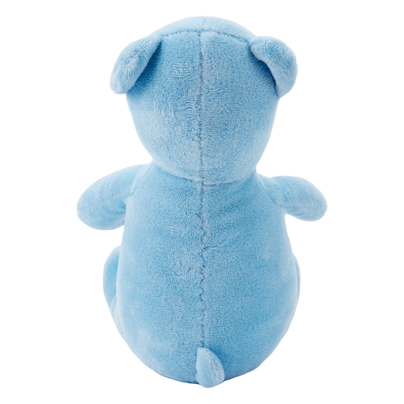 MCFC BEANIE BEAR PLUSH - blue