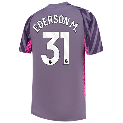 Manchester City Goalkeeper Jersey 2023/24 with EDERSON M. 31 printing
