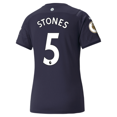 Womens Manchester City 3rd Shirt 21/22 with John Stones printing