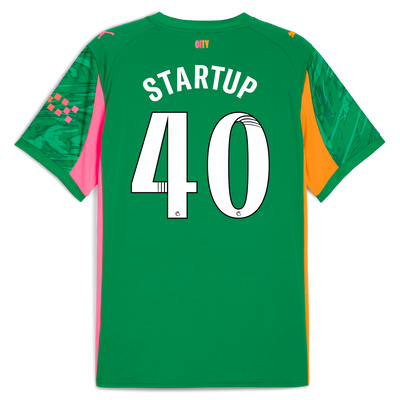 Maglia da portiere Manchester City 2025/26 con stampa STARTUP 40