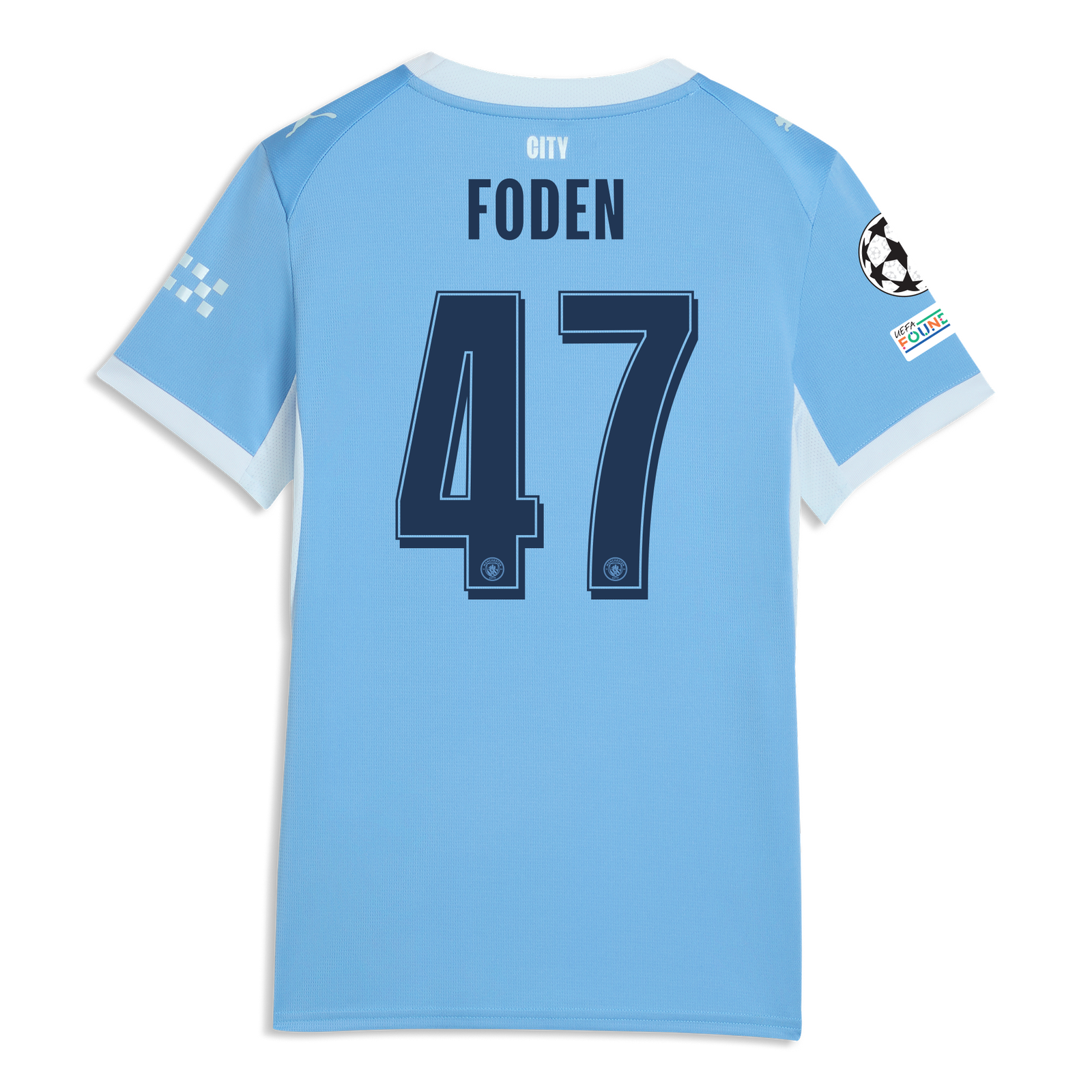 ウィメンズ マンチェスター・シティ ホームユニフォーム 2026/27 FODEN