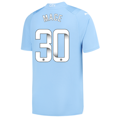 Manchester City Home Jersey 2023/24 with MACE 30 printing