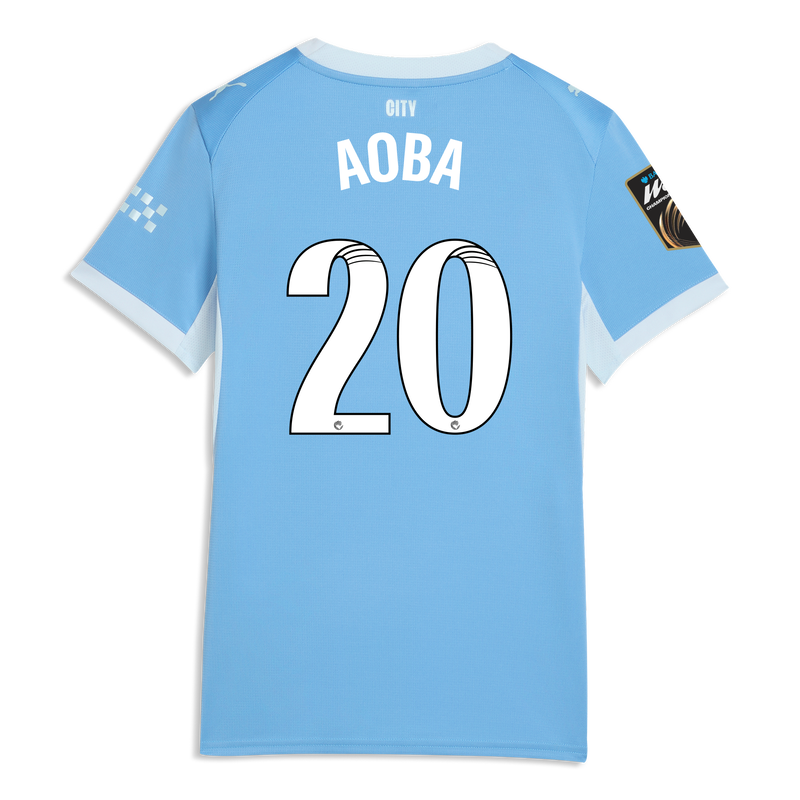 ウィメンズ マンチェスター・シティ ホームユニフォーム 2026/27 AOBA