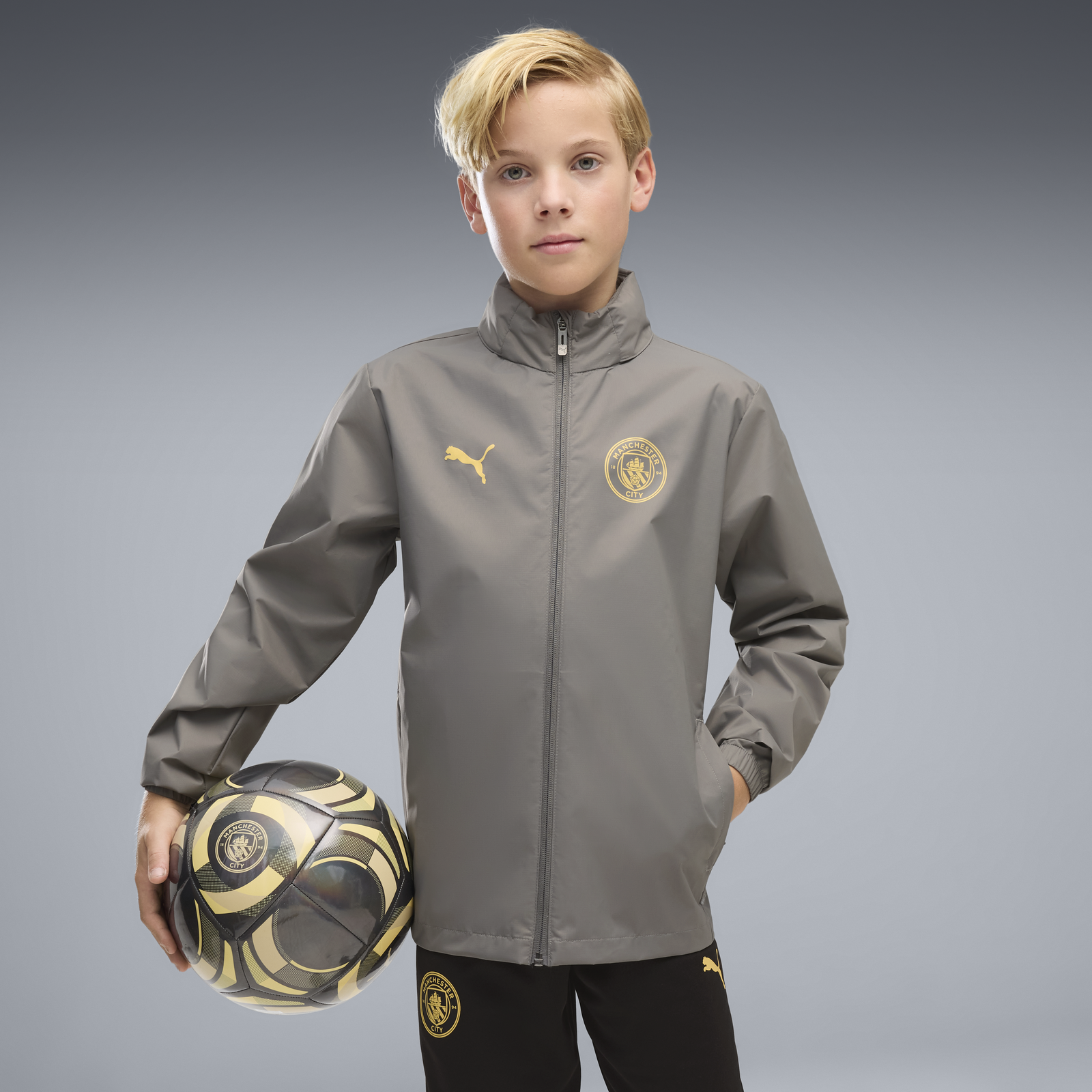 キッズ Manchester City トレーニング オールウェザージャケット 2026