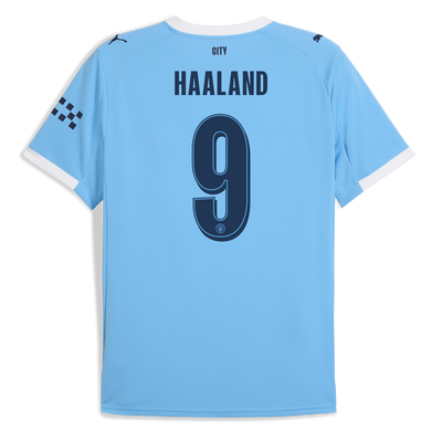 Manchester City Thuisshirt 2025/26  en HAALAND 9 bedrukking