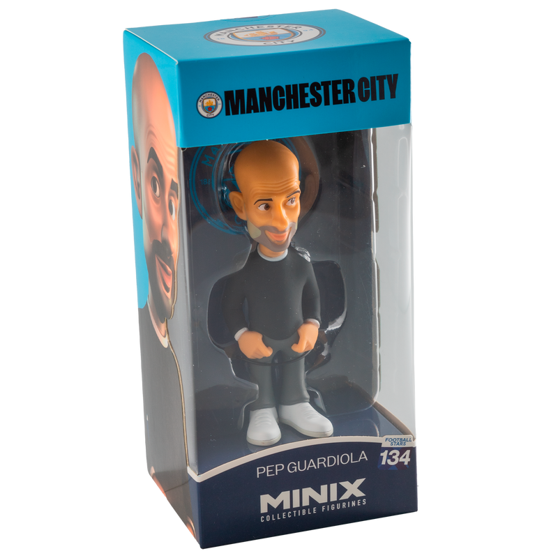 MCFC MINIX GUARDIOLA FIGURE ES - blue