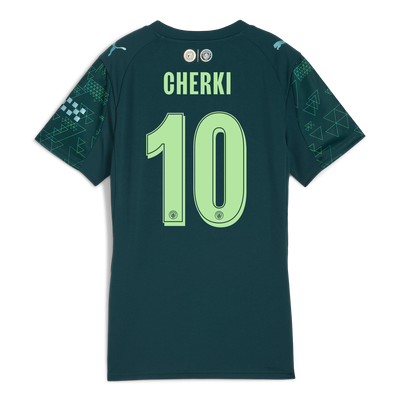 Maillot pour femme Manchester City EA SPORTS FC 2025/26 avec impression CHERKI 10