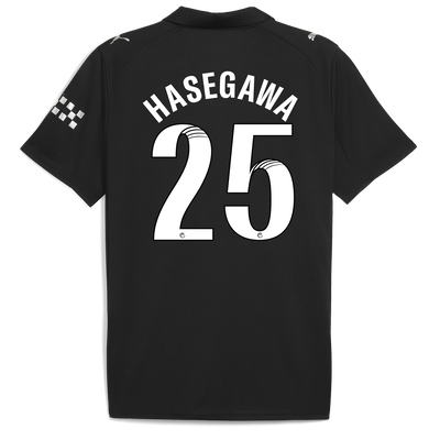 Manchester City Away Jersey 2025/26 With HASEGAWA 25 Printing