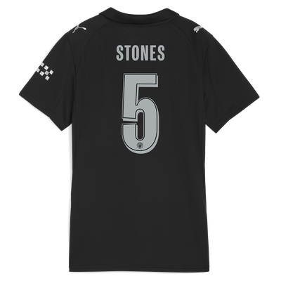 Women's Manchester City Away Jersey 2025/26 With STONES 5 Printing
