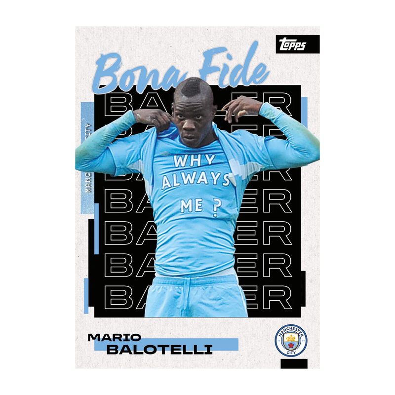 MCFC TOPPS 25/26 TEAM SET - blue