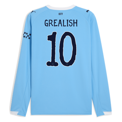 Manchester City No.10 Grealish ユニフォーム Grealish #10 Manchester City 2021/22 Medium Away Excellent