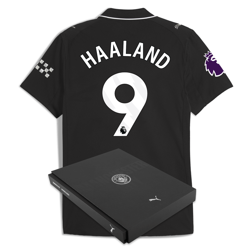 MENS AUTHENTIC Away SHIRT SS-HAALAND-9-EPL-PL - 