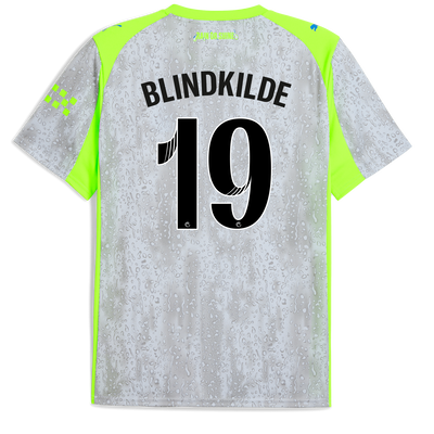 Manchester City Third Trikot 2025/26  mit BLINDKILDE 19 Druck