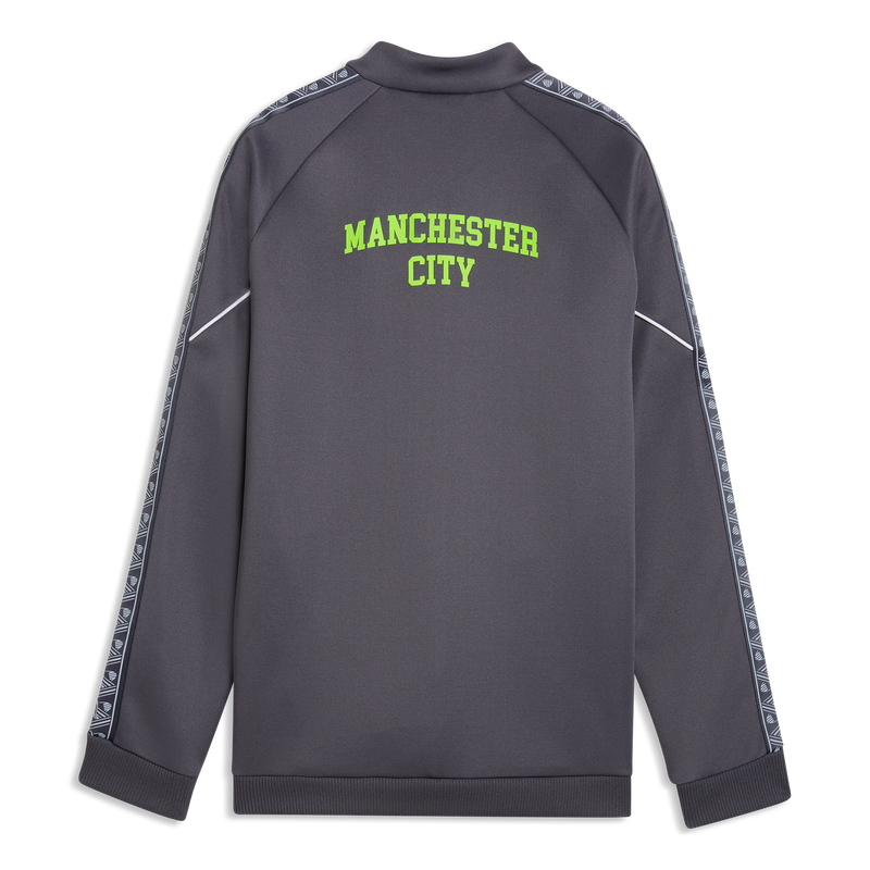 MCFC MW KIDS KING ANTHEM JACKET - Galactic Gray-Pro Green