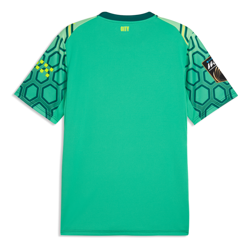 マンチェスター・シティ GKユニフォーム 2026/27 カスタムプリント付き