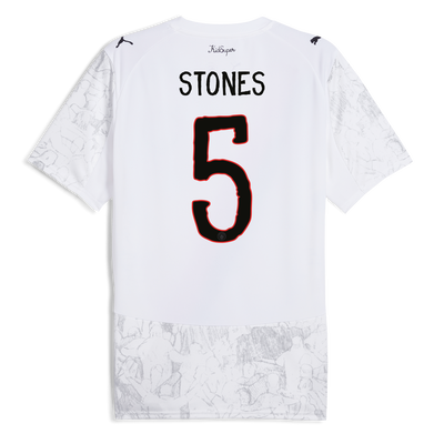 マンチェスター・シティ KidSuper ユニフォーム 2025/26（STONES 5 印刷付き）