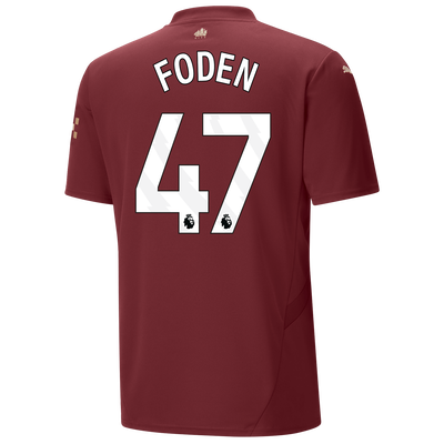 Manchester City Third Jersey 2024/25 With FODEN 47 Printing