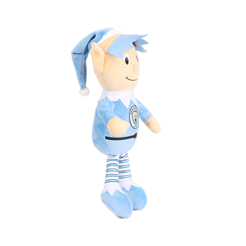MCFC CHRISTMAS ELF PLUSH - blue