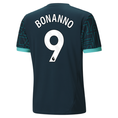 Manchester City Esports Jersey 2024/25 With BONANNO 9 Printing