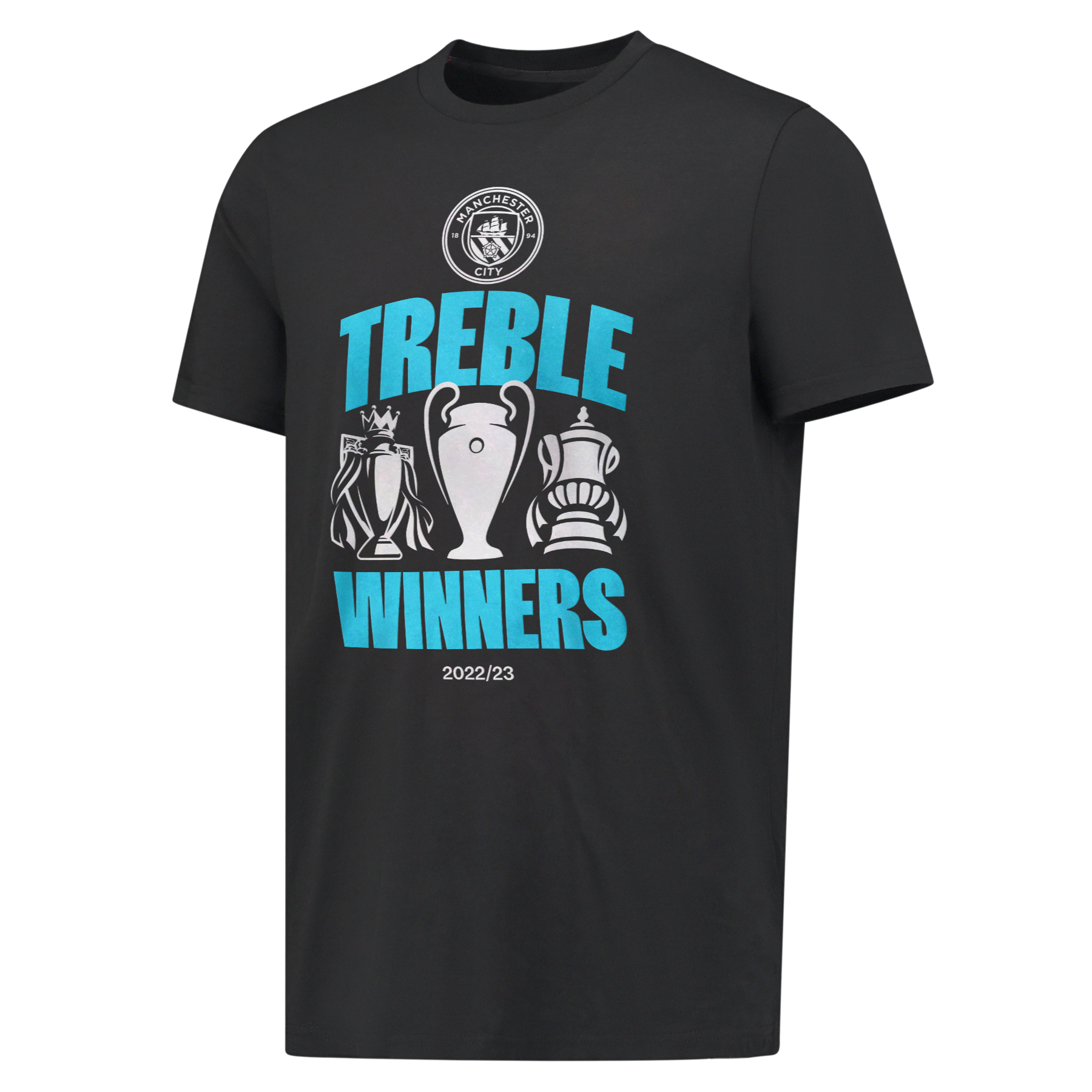 優勝記念 三冠 トレブル 22-23 マンチェスターシティ ユニフォーム In 2022/23 Jersey Commemorative Winners Treble City Manchester ウェア