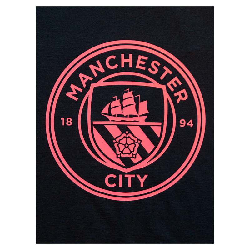 MCFC FW MENS LARGE CREST TSHIRT - dark navy