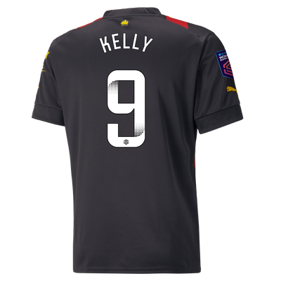 Manchester City Away Jersey 2022/23 with KELLY 9 printing