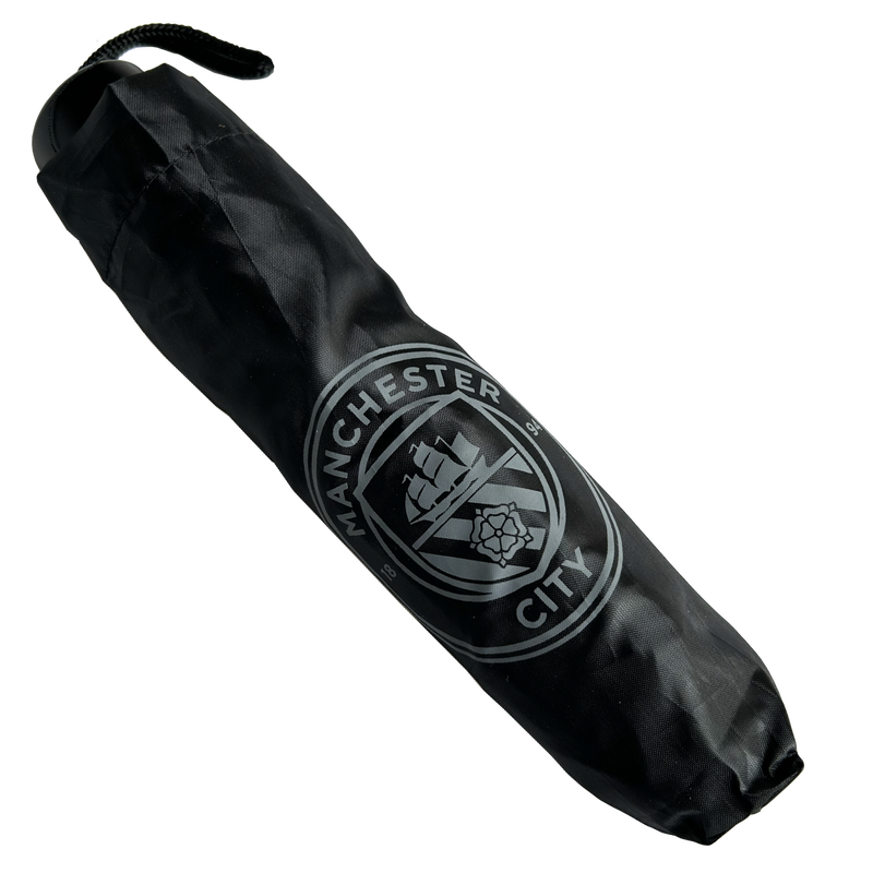 MCFC FW COMPACT UMBRELLA - black