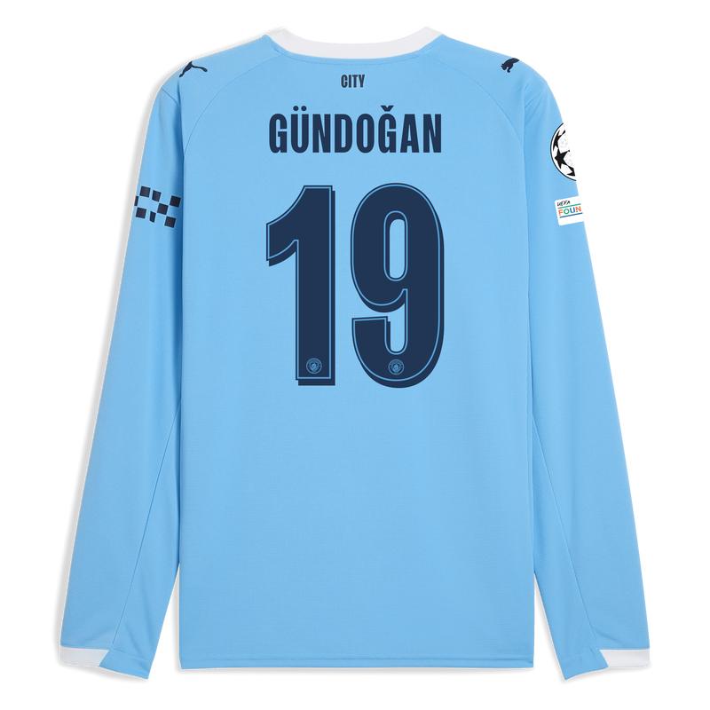 マンチェスターシティ　長袖ユニフォーム PUMA公式】メンズ 2025-26 マンチェスター シティFC ホーム