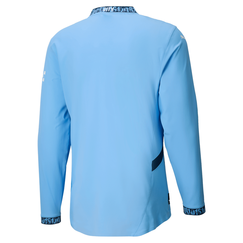 マンチェスターシティの正規ホーム用ロングスリーブジャージ2024/25 | Official Man City Store