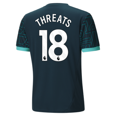 Manchester City Esports Jersey 2024/25 With THREATS 18 Printing