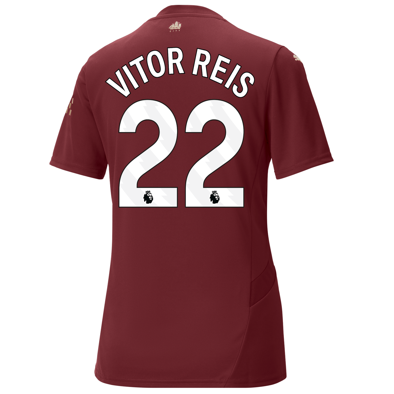 Women's Manchester City Third Jersey 2024/25 With VITOR REIS 22 Printing |  Official Man City Store