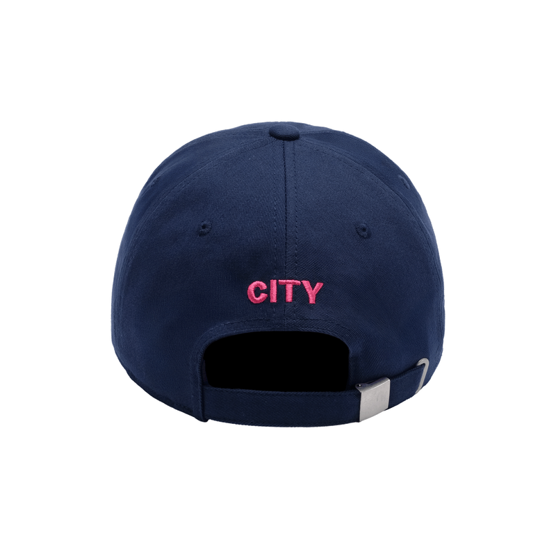 MCFC SMU BAMBO DAD CAP - navy / pink