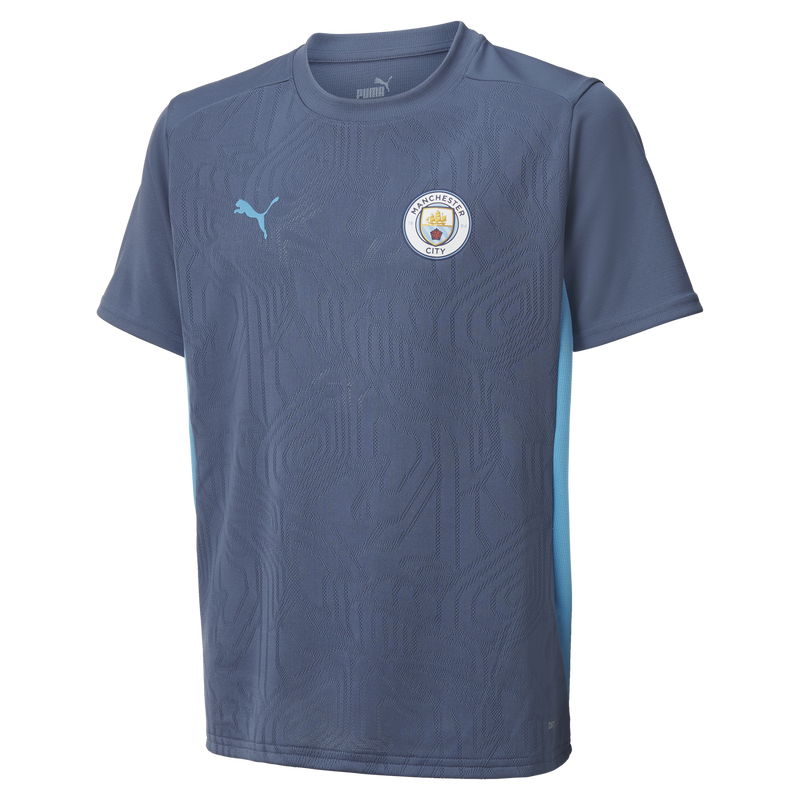 MCFC TR KIDS TRAINING JERSEY - navy