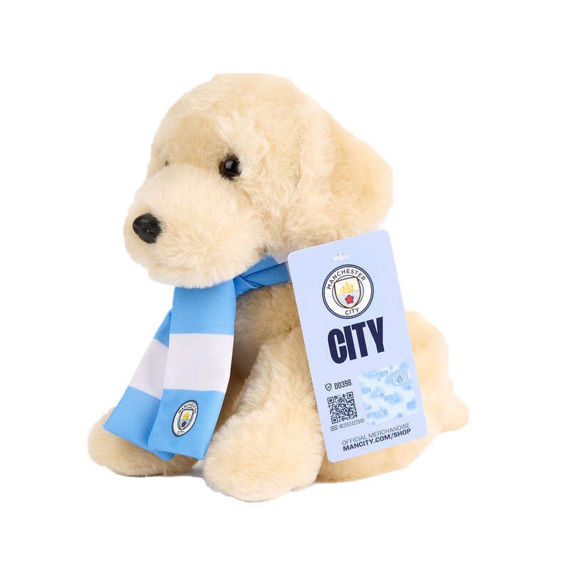 MCFC LENNY THE LABRADOR PLUSH - brown