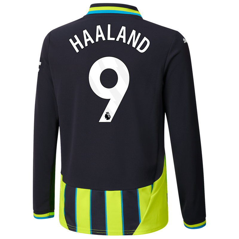KIDS Away SHIRT LS-9-HAALAND-EPL-PLC - 