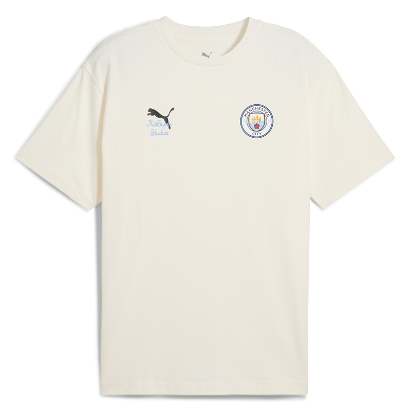 MCFC LW MENS KS GRAPHIC TEE - white