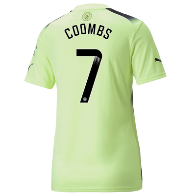 Women's Manchester City Third Jersey 2022/23 with COOMBS 7 printing