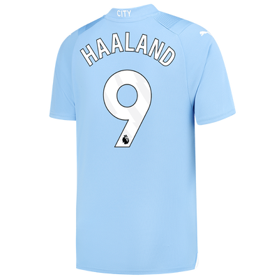 Manchester City Home Jersey 2023/24 with HAALAND 9 printing