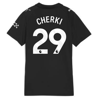 Maillot Extérieur Manchester City pour femmes 2025/26  Avec Impression CHERKI 29
