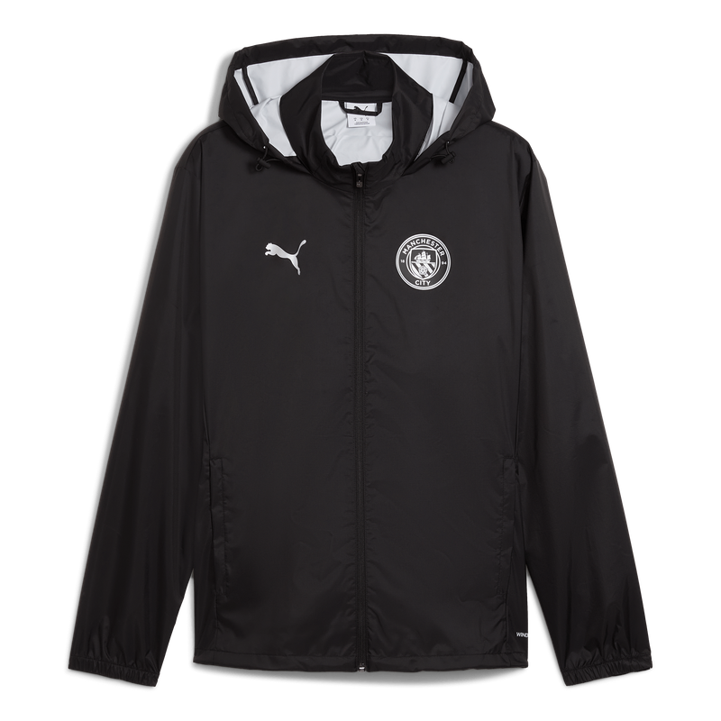 MCFC TR MENS ALL WEATHER JKT - black