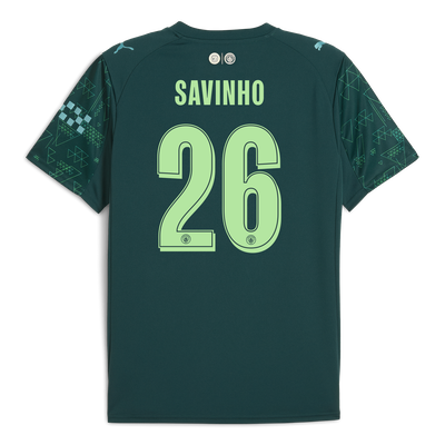 Manchester City EA SPORTS FC Camiseta 2025/26 con estampado SAVINHO 26