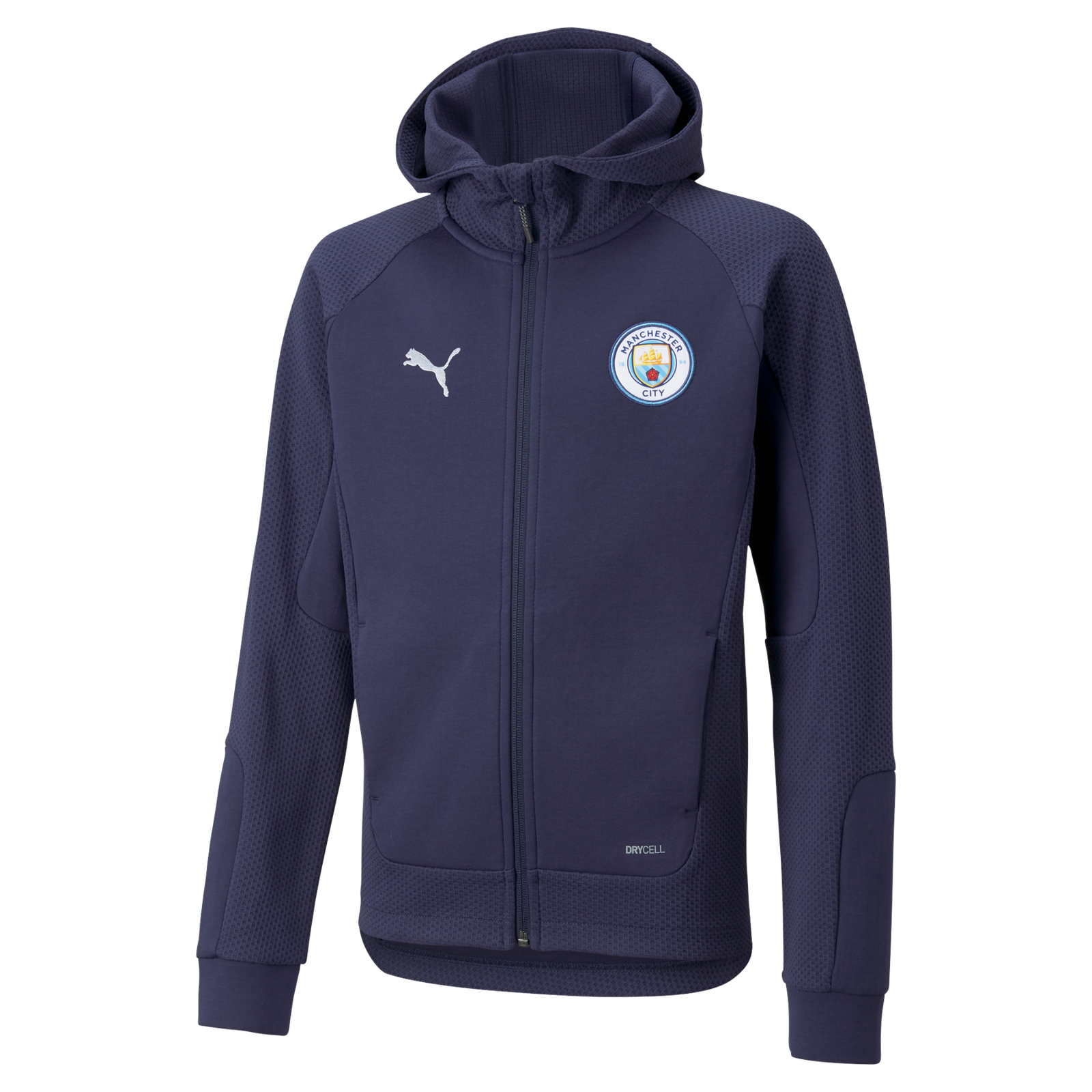 Kids' Manchester City Casuals Hooded Jacket | Official Man City Store