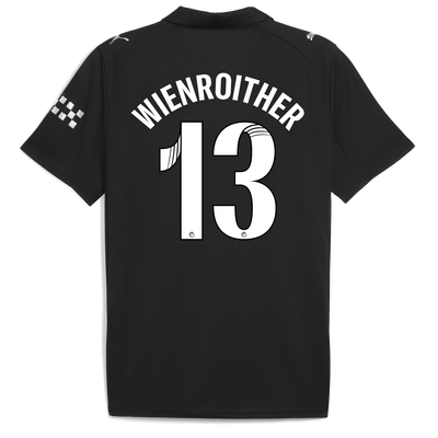 Manchester City Away Jersey 2025/26 With WIENROITHER 13 Printing