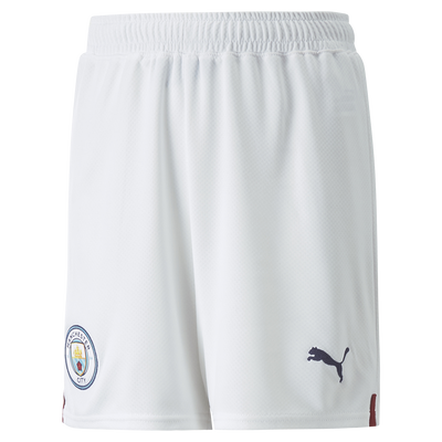 Kids' Manchester City Football Shorts 22/23 with custom number