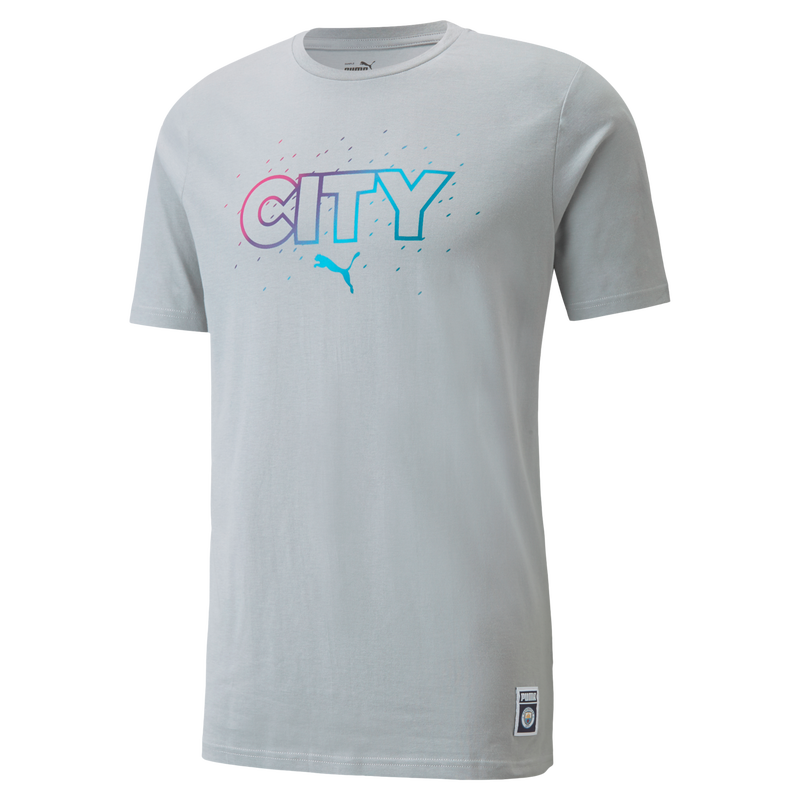 MCFC LW MENS FTBL CORE TEE SS - grey