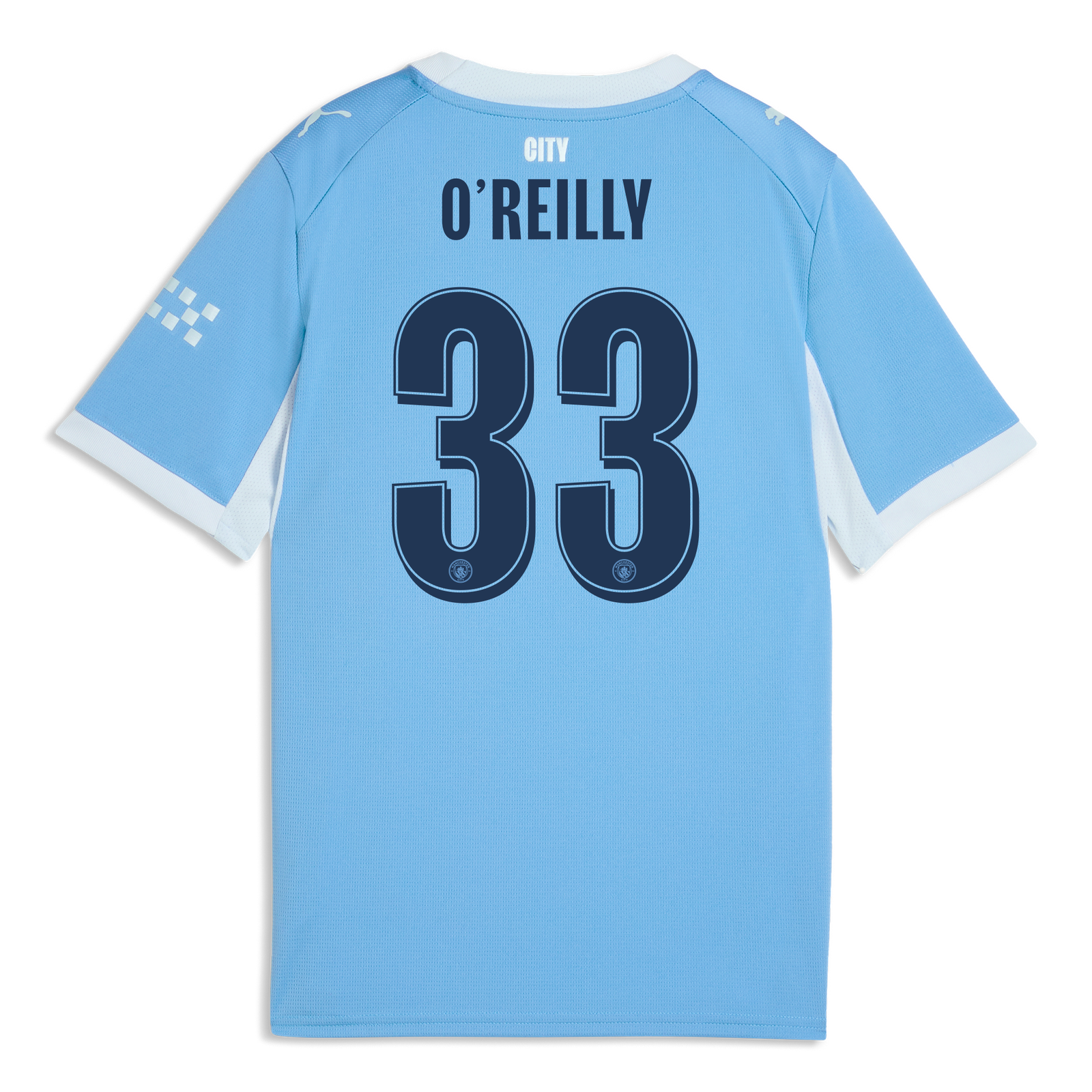 マンチェスター・シティ O'Reilly 33 シャツ Kids' Manchester City Home Jersey 2026/27 With O'REILLY 33