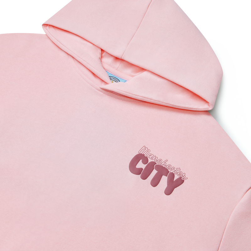 MCFC FW WOMENS BUBBLE HOODIE - pink